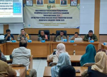 Kapolsek Kebonpedes Hadiri Musrenbang Kecamatan Kebonpedes Kabupaten Sukabumi
