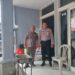 Unit Samapta Polsek Cisaat Sambangi Satpam di Perkantoran Sampaikan Pesan Kamtibmas
