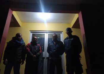 Personil polsek Kadudampit Cek dan Kontrol Gudang Logistik Pemilu 2024
