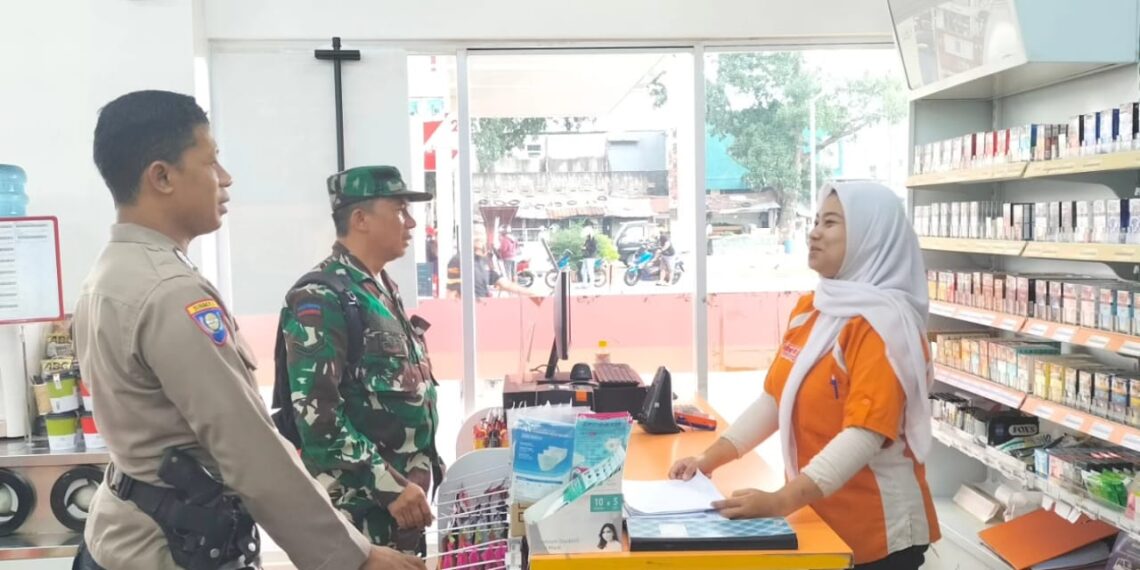 Sinirgitas TNI-POLRI Bhabinkamtibmas bersama  Babinsa Kelurahan Tipar Sambang Warga Binaan