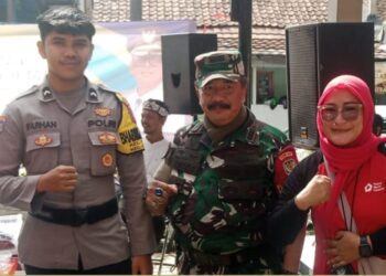 Sinergitas TNI-POLRI Bhabinkamtibmas Babinsa Kelurahan   Citamiang melaksanakan Sambang Warga Binaan