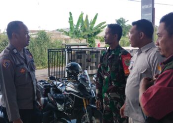 Sinergitas TNI-POLRI Bhabinkamtibmas bersama Babinsa Sambang warga binaan
