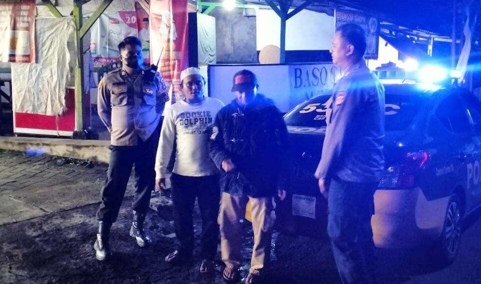 Patroli Strong Point Malam Hari Wujudkan Situasi Kamtibmas Yang Aman Dan Kondusif