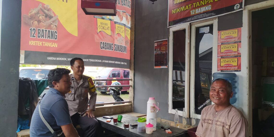 Selalu aktif Jaga Silaturahmi, Bhabinkamtibmas Sambangi Warga Binaan
