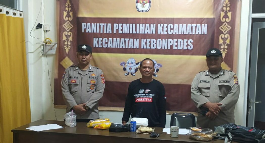 Patroli Dialogis Polsek Kebon Pedes Pastikan Keamanan Dan Kesiapan Panitia Pemilihan Kecamatan