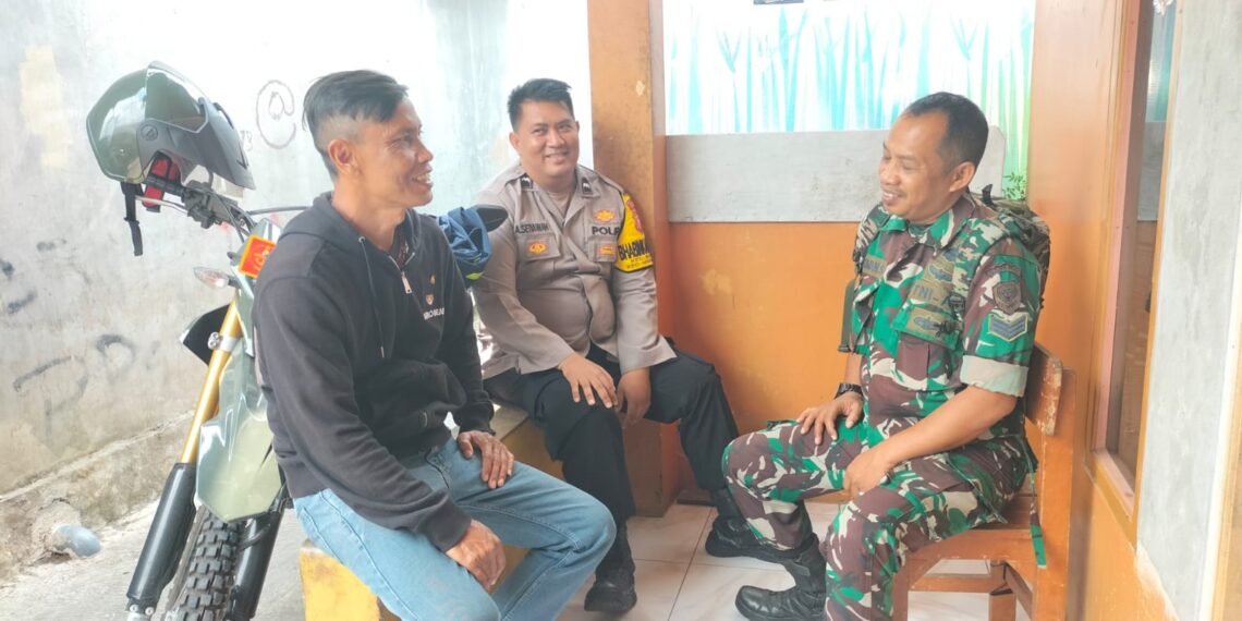 Sambangi Warga Polisi di Kota Sukabumi Sampaikan Imbauan Kamtibmas