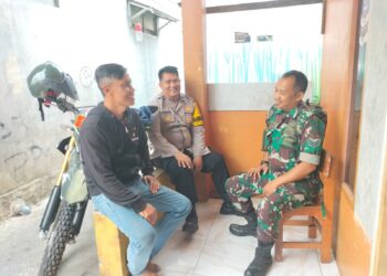 Sambangi Warga Polisi di Kota Sukabumi Sampaikan Imbauan Kamtibmas