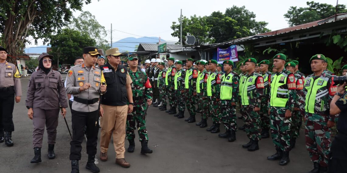 Amankan Pemungutan Suara Pemilu 2024, Ratusan Polisi di Sukabumi Digeser ke TPS