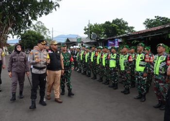 Amankan Pemungutan Suara Pemilu 2024, Ratusan Polisi di Sukabumi Digeser ke TPS