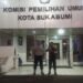 Polsek Citamiang Ploting Personil Amankan Gudang Logistik KPU Kota Sukabumi 24 Jam