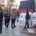 Polsek Cisaat lakukan Pengawalan distribusi logistik pemilu ke PPS