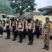 Polsek Cireunghas Polres Sukabumi Kota Gelar Apel Kesiapan Pengamanan Dan Pengawalan Pendistribusian Logistik Pemilu Dari Gudang PPS Desa Ke TPS TPS Se-Kecamatan Cireunghas