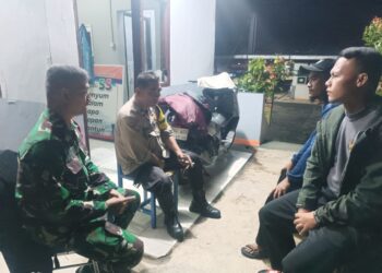 Sinergitas TNI POLRI Dialogis Bersama warga masyarakat