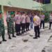 Kapolsek Cikole Pimpin Pengamanan Rapat Pleno Di PPK Kecamatan Cikole