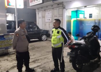 Pelihara Kamtibmas, Unit Samapta Polsek Cikole Laksanakan Giat Dialogis