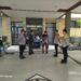 Sidang Pleno Tingkat PPK, Polsek Cisaat Tingkatkan Pengamanan Gudang Logistik PPK