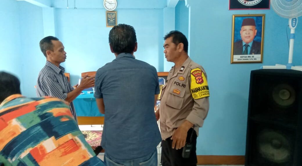 Wujudkan Kedekatan Dengan Warga, Bhabinkamtibmas Polsek Lembursitu Sambangi Warga Binaan