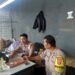 Sambangi Petugas Satpam, Sampaikan Himbauan Kamtimbas