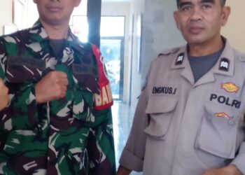 Sinergitas TNI POLRI Dialogis Bersama warga masyarakat