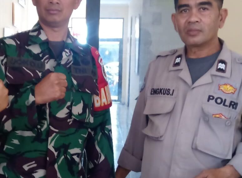 Sinergitas TNI POLRI Dialogis Bersama warga masyarakat
