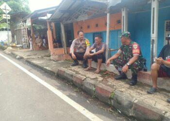 Kegiatan Sinergitas TNI / POLRI  Polsek Lembursitu