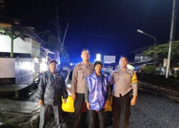 Patroli Strong Point Malam Hari Wujudkan Situasi Kamtibmas Yang Aman Dan Kondusif