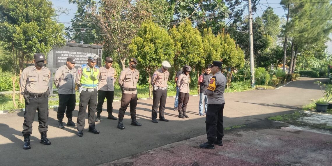 Polsek Warudoyong Gelar Apel Pagi Sebagai Bentuk Kedisiplinan