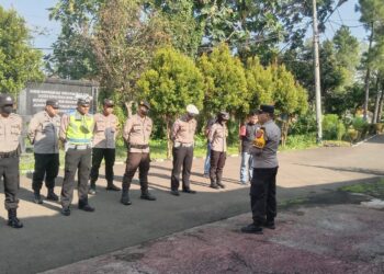 Polsek Warudoyong Gelar Apel Pagi Sebagai Bentuk Kedisiplinan