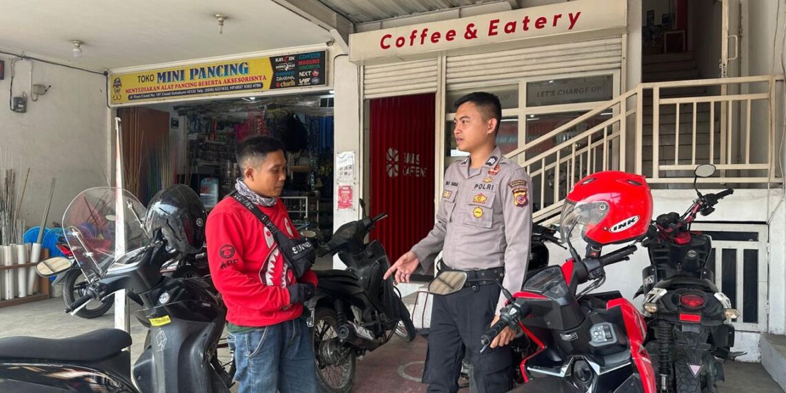 Patroli Dialogis Personel Unit  Samapta Polsek Cisaat Berikan Rasa Aman