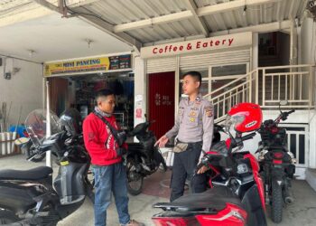 Patroli Dialogis Personel Unit  Samapta Polsek Cisaat Berikan Rasa Aman