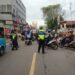 Antisipasi Kemacetan Pagi , Unit Lantas Polsek Sukalarang Laksanakan Gatur Lalin Saat Jam Masuk Karyawan