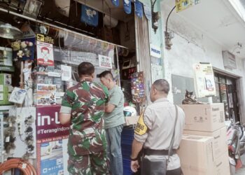 Datangi Warga Langsung, Babinkamtibmas Berikan Imbauan Gukamtibmas