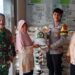 Sinergitas TNI-POLRI Bhabinkamtibmas Babinsa Kelurahan Citamiang melaksanakan Monitoring dan Pengamanan Penyaluran Bansos