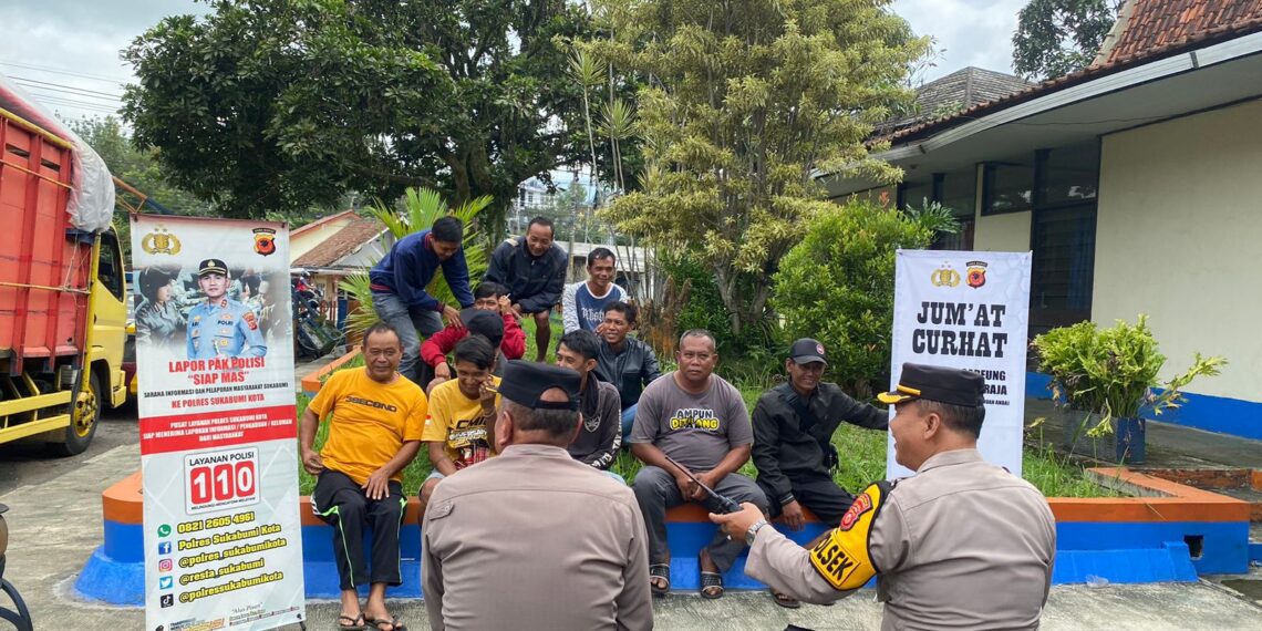 Polsek Sukaraja Laksanakan Silaturahmi Kepada Warga Setempat