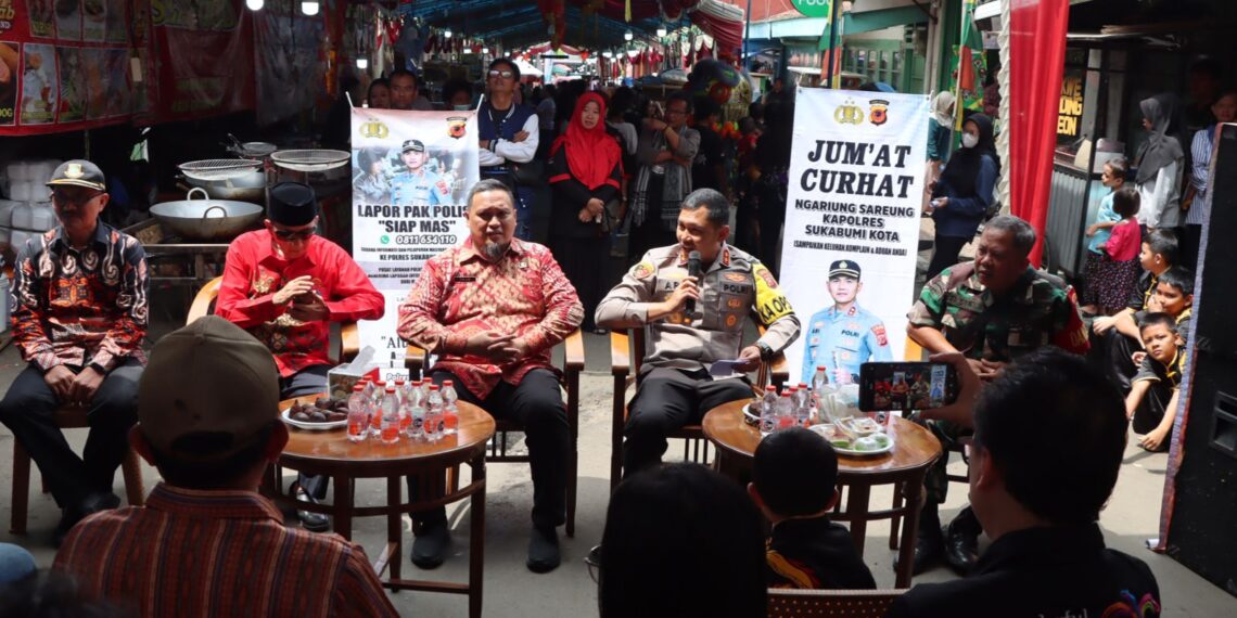 Kapolres Sukabumi Kota Tampung Asiprasi Warga