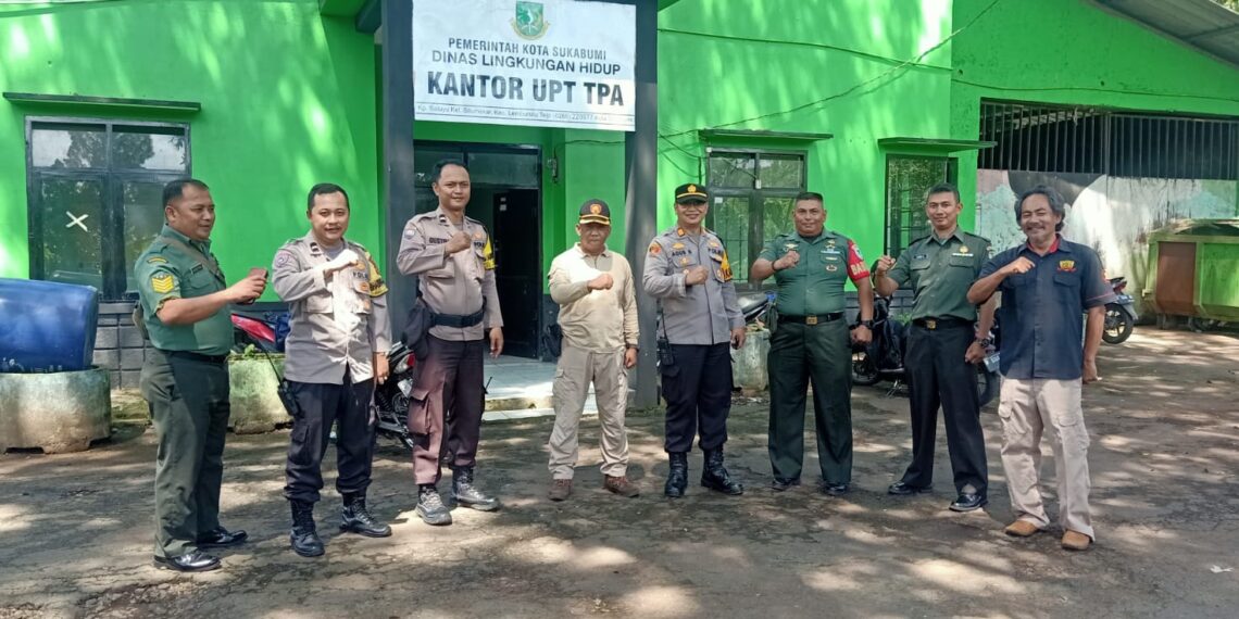 Wujud Nyata Kedekatan TNI-POLRI, Kapolsek Lembursitu Bangun Sinergitas TNI-POLRI