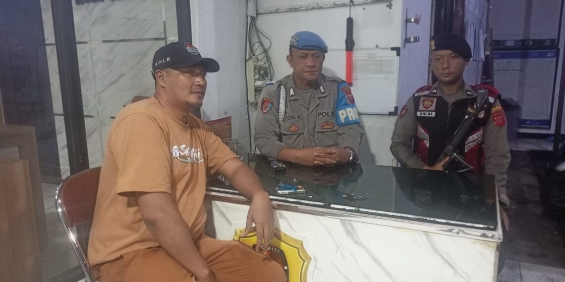 Amankan Gudang Logistik KPU Kota Sukabumi 24 Jam Polsek Citamiang Ploting Personil