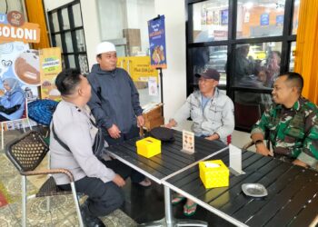 Laksanakan Sambang dan Silaturahmi Polsek Warudoyong Sampaikan Pesan Kamtibmas