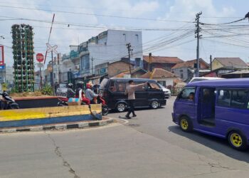 Polsek Citamiang Gelar Pelayanan Rutin Gatur Siang hari
