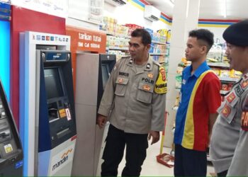 Ps Kanit Samapta Llaksanakan Patroli  Strong Point, Patroli ke Pemukiman Warga dan Obyek Vital Lainnya