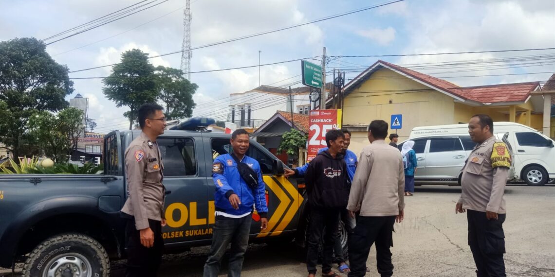 Kegiatan Patroli Personil Polsek Sukalarang Menyisir Tempat yang dianggap Rawan Gangguan Kamtibmas