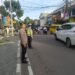 Unit Patroli Samapta Polsek Cikole Laksanakan Giat Pengaturan di Jalan Bhayangkara Kota Sukabumi
