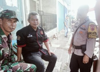 Datangi Warga Langsung, Babinkamtibmas Berikan Himbauan Gukamtibmas