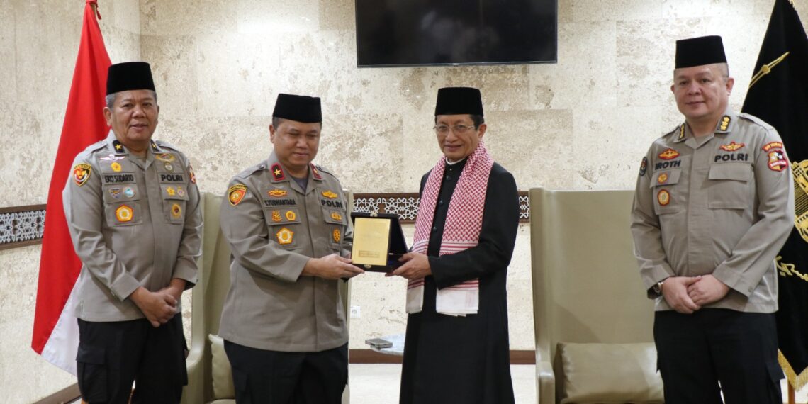 Ditemui Tim Ops NCS Polri, KH Nasaruddin Umar: Masjid Istiqlal Jadi Jembatan Pemersatu Bangsa