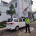 Jadi Rutinitas Polsek Baros Laksanakan Pengamanan Ibadah Gereja Pada Minggu Pagi