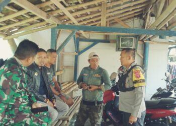 Polsek Cireunghas Laksanakan Sambang ke Pangkalan Ojek di Desa Cireunghas