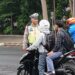 Unit Lalulintas Polsek Cisaat Beri Teguran Kepada Pengendara