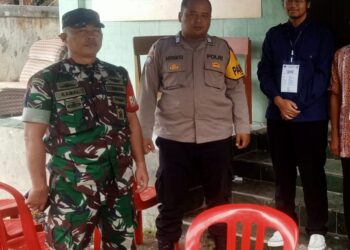 Senergitas Tni-Polri Bhabinkamtibmas Lebih Dekat Dengan Desa Binaan Pada Giat Sambang