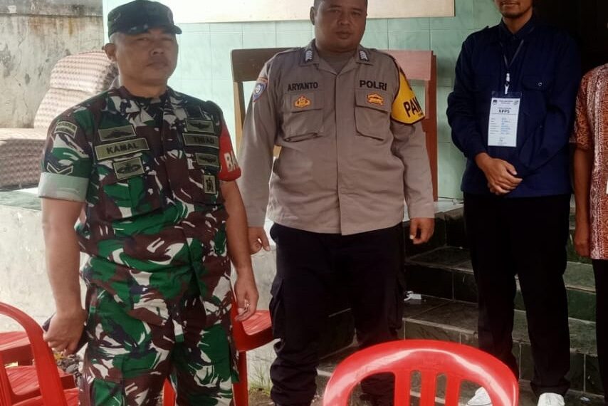 Senergitas Tni-Polri Bhabinkamtibmas Lebih Dekat Dengan Desa Binaan Pada Giat Sambang