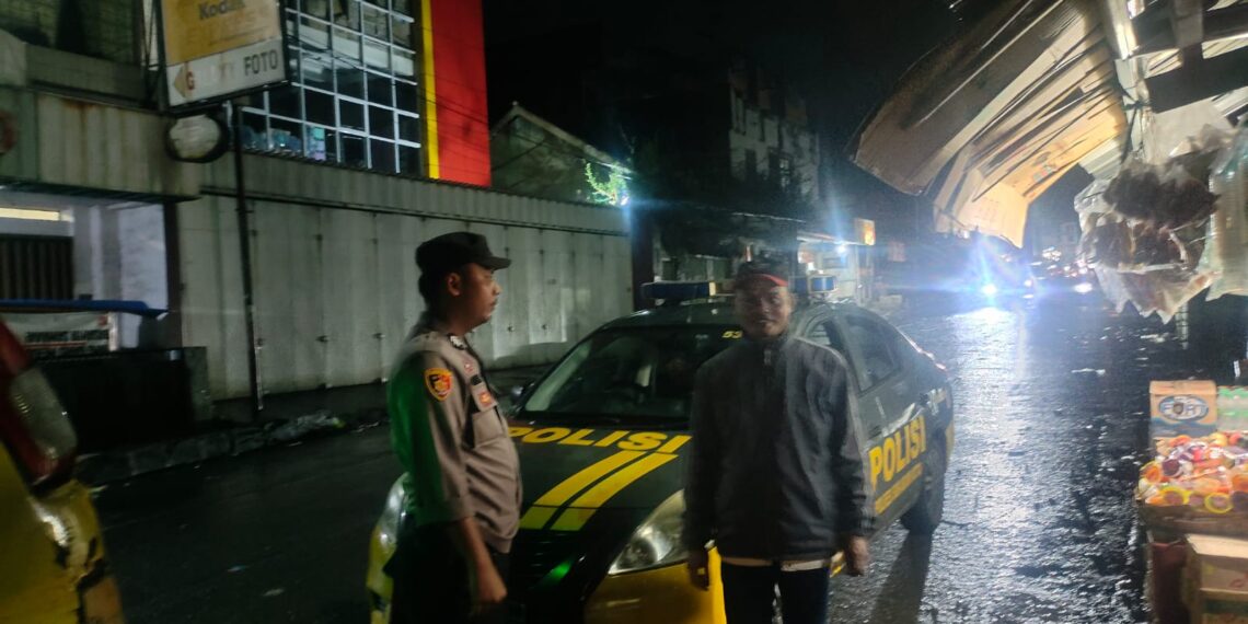 Antisipasi Gangguan Kamtibmas, Kapolsek Citamiang Laksanaan Apel Malam